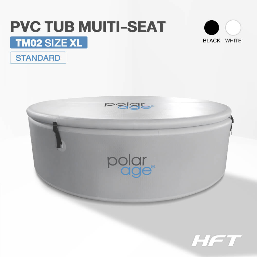 อ่างแช่น้ำเย็น HOMEFITTOOLS รุ่น MODEL02 XL PVC TUB MUITI SEAT แบบนอน ทรงกลม_7